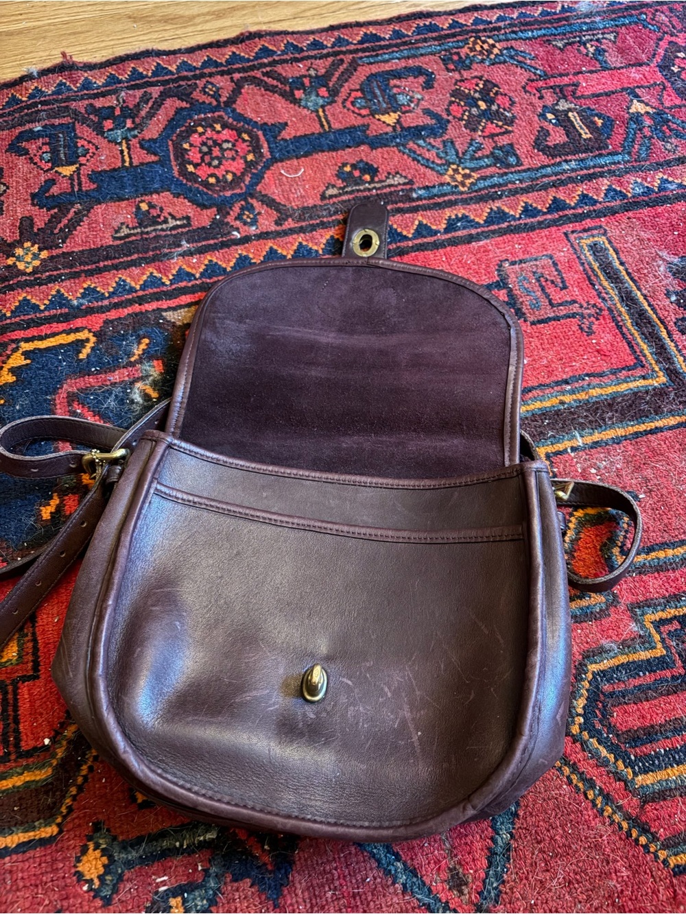Vintage coach saddlery bag - Picture 4 of 5